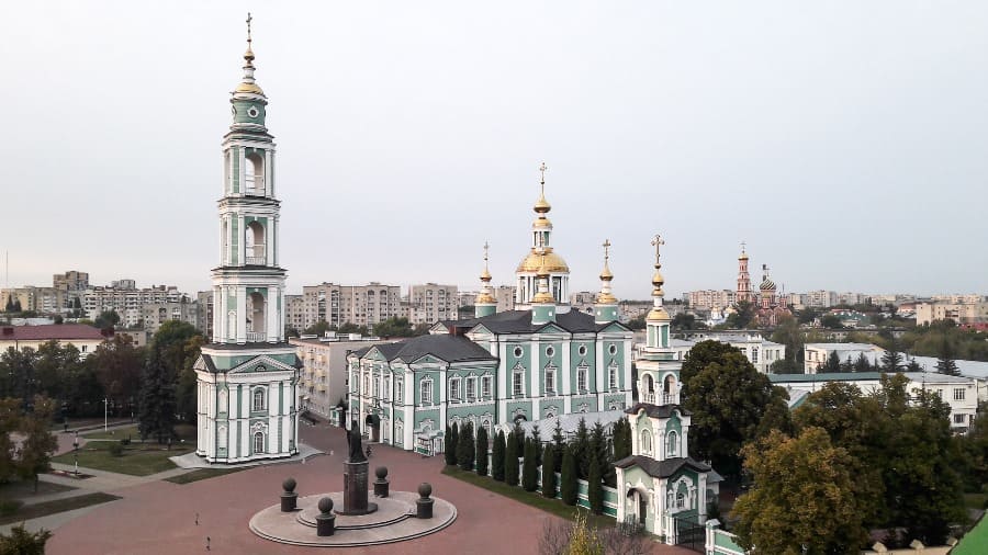 Тамбов Соборная площадь Тамбов